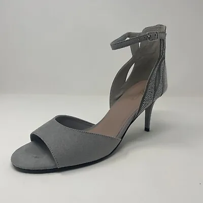 Midnight Velvet Platform High Heels Bling Sandals Party Ankle Strap Pumps Shoes • $45.75