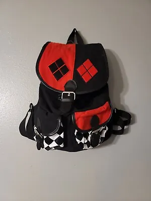 BioWorld DC Comics Harley Quinn Knapsack Mochila Backpack • $83.04