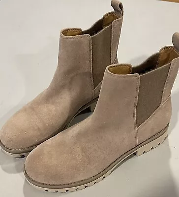 Crown Vintage Tipryn Chelsea Boot Women's Size 8 M Dove Suede MSRP $120 • $25