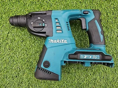 Makita DHR263 Cordless SDS Hammer Drill Breaker 36v 2x 18v LXT Masonry Twin Bare • £199