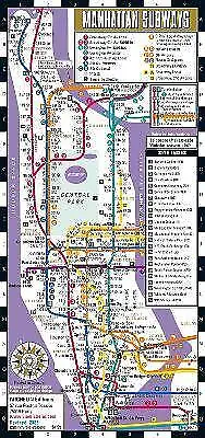 £3.94 • Buy Streetwise Map Manhattan - Laminated City Center S