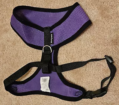 Dog Harness LARGE Purple Breathable Mesh Adjustable Nylon Strap FOUR PAWS • $2.94