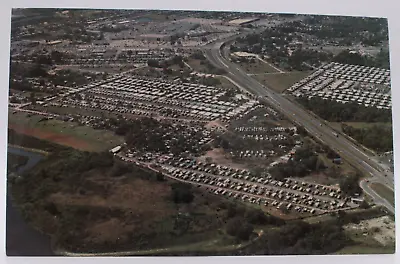 Postcard  Aerial View Of Roberts Mobile Home  & RV Park St. Petersburg Florida • $5.39