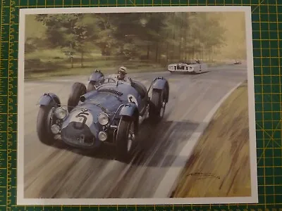 1952 Le Mans Jaguar Louis Rosier Talbot Michael Turner GT Motorsport Art Print  • £9.95
