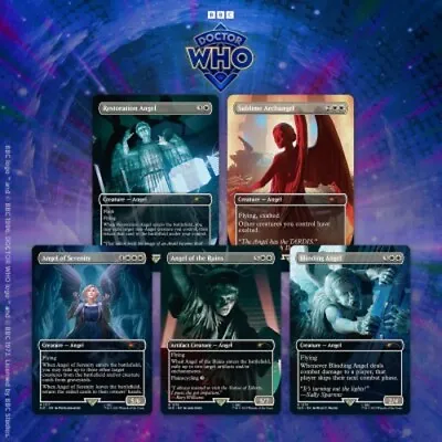 MTG Secret Lair X Doctor Who: The Weeping Angels NON-FOIL SEALED • $69.99