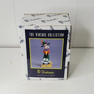 Disney Parks Epcot The Vintage Collection Clarabelle Cow Figurine Fontanini New • $39.99