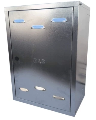 Cassetta Contatore Gas In Acciaio Zincato - 450x600x250 Mm Con Chiave - Foto 11