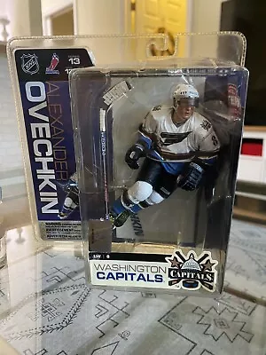 Alex Ovechkin McFarlane NHL Series 13 Washington Capitals White Jersey • $35