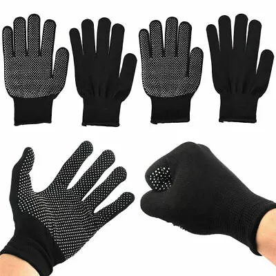 4pcs Heat Resistant Gloves Curling Protective Heat Proof For Hair Straightener • £3.99