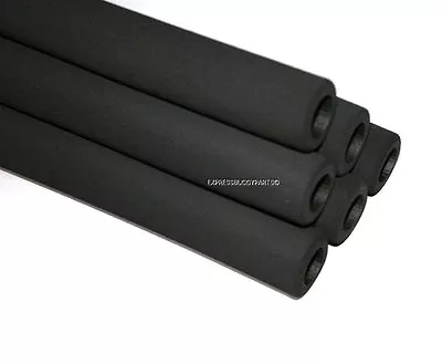 £8.45 • Buy Long Handlebar Foam Grip Cover For Pushchair Pram Buggy Black Handle Push Bar