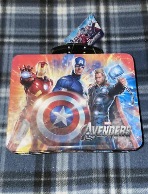 Tin Box Company 2012 Marvel The AVENGERS Metal Lunchbox • $8.75