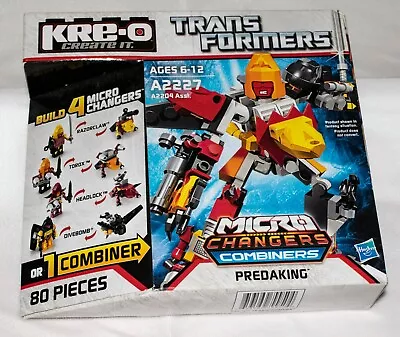 Predaking Transformers Micro Changers Combiners - Kre-O - New In Box • $35