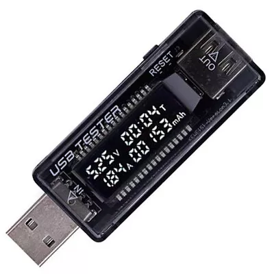 USB Power Tester Voltage Current Capacity Meter 4-20V 3A Test Chargers & Cables • $4.79