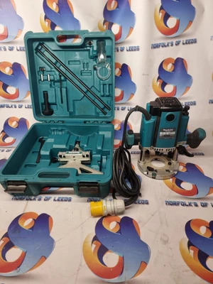 £169.99 • Buy Makita RP1801 1/2  Plunge Router 110v 1650w Wood Work Joiner Worktop & Fence Vat