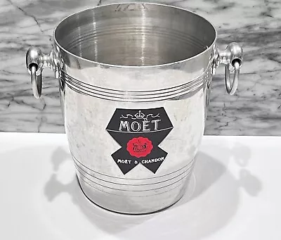 Moet & Chandon Mod Meaux Argit France French Champagne Ice Bucket Cooler 8 1/2  • $150