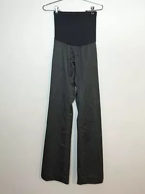 A Pea In The Pod NEW Maternity Wide Leg Trousers Pants Gray Work Career Sz S • $36.70