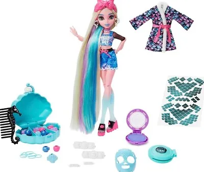 Monster High Doll Lagoona Blue Spa Day Set With Wear And Share Accessories • $26.22