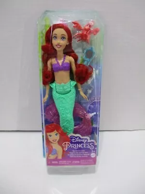 Ariel Doll Girls Little Mermaid Disney Princess Sea Stories Sebastian Mirror New • $18.99