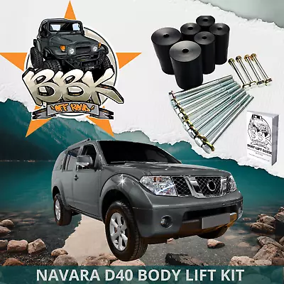 $177 • Buy Nissan Navara D40 Dual Cab 50mm Body Lift Kit - Cab ONLY (Spanish Build) 