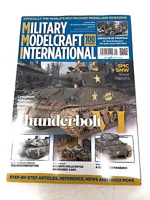 MILITARY MODELCRAFT INTERNATIONAL Magazine NEW THUNDERBOLT ABRAMS' TANK 2024 • $3.50