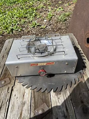 Vintage Working Coleman LP Gas Picnic Stove No 5404 Single Burner Canister Stove • $25