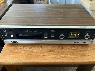 Vintage Panasonic RS-803US 8-Track Stereo Player & Recorder Read Description! • $70