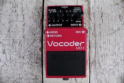 Boss VO-1 Vocoder Pedal Electric Guitar And Bass Guitar Vocoder Effects Pedal • $249.99