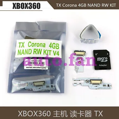 1Pcs New For XBOX360 XECUTER TX CORONA 4GB NAND RW KIT 4G V4 Host Card Reader • $23.51