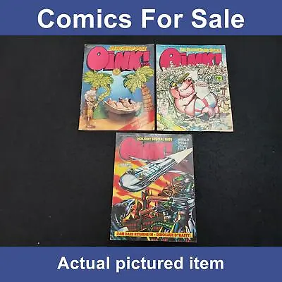 Oink! Comic Holiday Specials Comics X 3 - #1 #2 #3 1987 1988 1989 (LOT#12013) • £17.99