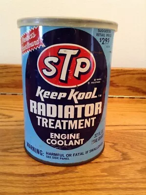 Vintage STP Keep Kool Radiator Treatment Coolant Quart Can Empty  • $9.99