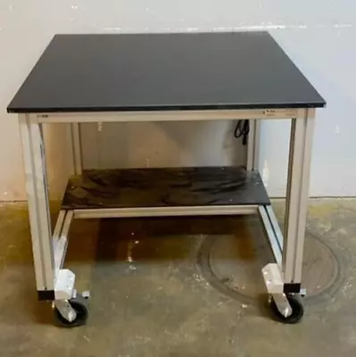 Airline BA-8936 Rolling Lab Table 2-Tier Epoxy • $660