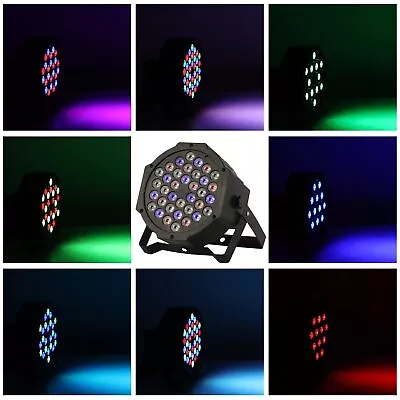 4pcs 36 LED PAR Lights RGB Stage Lighting DJ Disco Sound Activated Music Show • $64.53