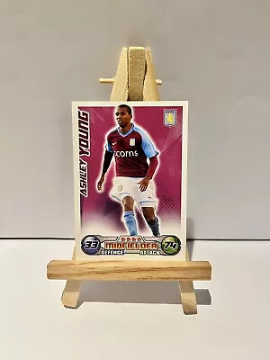 Match Attax 2008/09 | #28 Ashley Young | Aston Villa | Base Card • £0.99