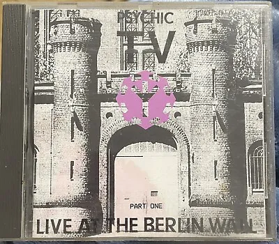 Psychic TV Live At The Berlin Wall Part One (CD 1990) Genesis P-Orridge • $9.50