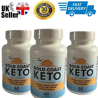 £95 • Buy Gold Coast Keto (3X60 Capsules) - 3 Month Supply