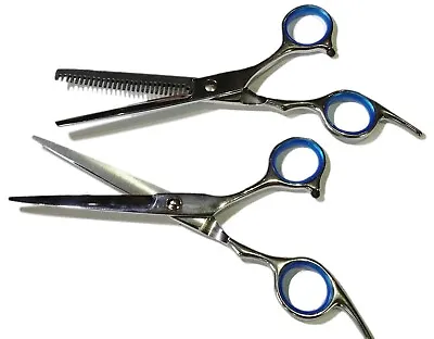 Professional Hairdressing Hair Cutting Thinning Barber Saloon Scissors 6.5  Case • £7.49