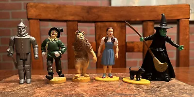 Vtg Wizard Of Oz Figures MGM Tin Man Lowes Scare Lion Bakery Dorothy Toto Witch • $32