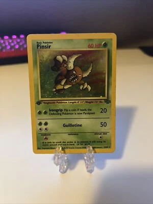 $18 • Buy Pokémon TCG Pinsir Jungle 9/64 Holo 1999-2000 Wizards Base Set First Edition