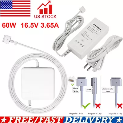 60W T-Tip AC Adapter Charger For Apple Mac Book Pro 13  A1181 A1184 A1185 A1278  • $13.95