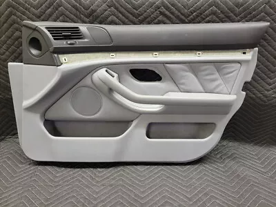 BMW E39 5-Series Passenger Right Front Door Card Panel Gray 8212794 • $149.99