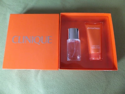 £23.95 • Buy BNIB - Clinique Happy Gift Set - 30ml Perfume Spray 75ml Body Cream - FREE P&P