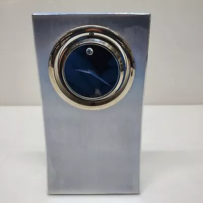 Japan Movement Movado Swivel Table Clock With Magnetic Clock Face • $10.50