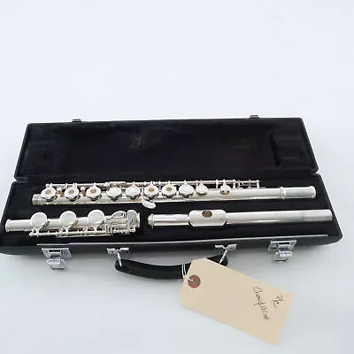 Yamaha Model YFL-385H Intermediate Flute With Silver Head SN 31068 VERY NICE • $989