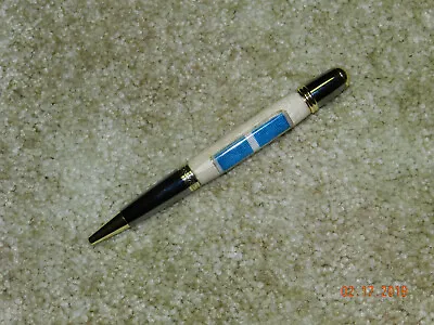 Militaria: Korean Service Ribbon Twist Pen With Real Campaign Ribbon In Lucite • $9.99