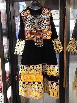 Afghan Kuchi Ethnic Dress Vintage Asian Traditional Costume Bellydance Costume • $275