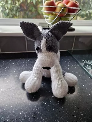 Hand Knitted Jack Russell Puppy Dog  • £7