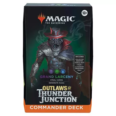 Outlaws Of Thunder Junction Commander Deck - Grand Larceny • $65
