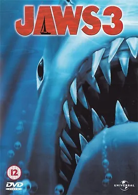 Jaws 3 - Dennis Quaid Bess Armstrong - NEW Region 2 DVD • £3.54