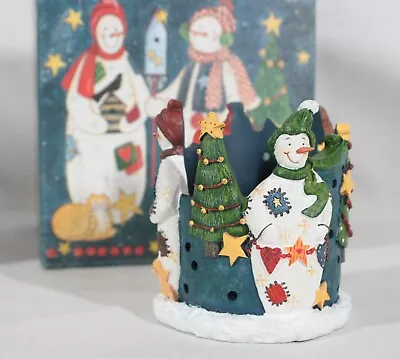 Lang Candles Ltd.five Stars Candle  Holder By Artist Ellen Stouffer New In Box  • $29.99