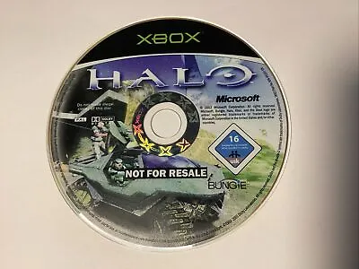 Halo 1 (Not For Resale) XBOX ORIGINAL - Disc Only - FREE UK POST (11) • £2.79